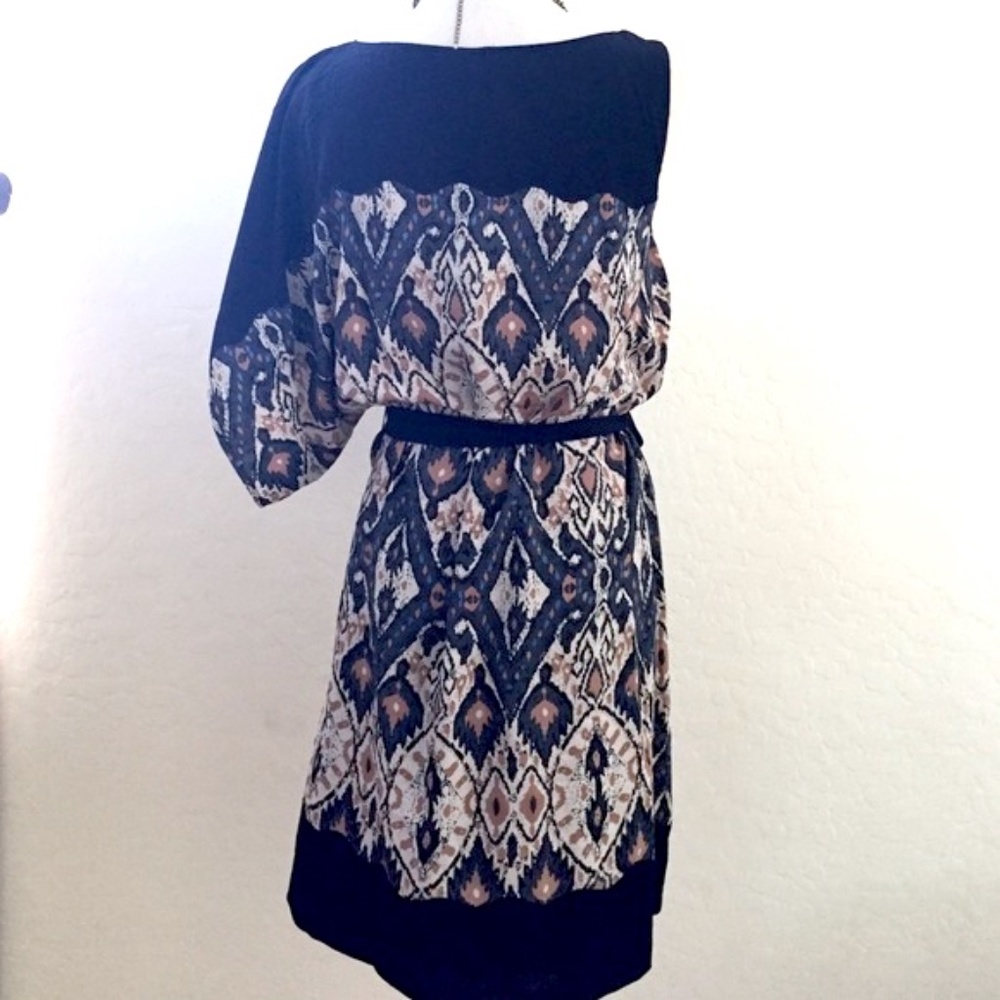 Sugarless Navy Blue Dress Large